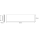 LEDVANCE SMART+ light panel LED PlanonFL 16W 1050lm/30-6500K 40x10 WIFI