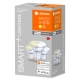 LEDVANCE SMART+ reflector PAR16 5W/40W GU10 2700K 350lm/45° Dim 20Y WIFI 3-pack