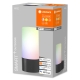 LEDVANCE SMART+ wall light LED Pipe 10W 380lm/RGBW IP44 25Y dark gray WIFI