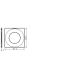 LEDVANCE SP CBO RING FIX SQUARE WT LEDV