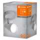 LEDVANCE spotlight LED PEAR 1x4.3W GU10 210lm/827/36° 30Y IP20; grey