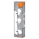 LEDVANCE spotlight LED PEAR 3x4.3W GU10 630lm/827/36° 30Y IP20; white