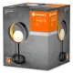 LEDVANCE table lamp. DECOR.MEMPHIS.T 1xG9 ; black/gold