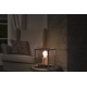 LEDVANCE table lamp. DECOR.NAIROBI.T 1xE27 ; black/wood