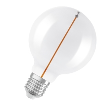 LEDVANCE Vintage 1906 Globe 95 16 Filament Magnetic 2.2W 827 Clear E27