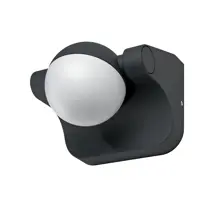 LEDVANCE wall light LED EnduraS Sphere 8W 600lm/830 IP44 dark gray