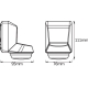 LEDVANCE wall sensor. SENSOR WALL 360DEG IP55 white