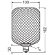 LFLATSQ100BK 3,5W/827 230VFR E274X1OSRAM
