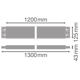 LINEAR INDIVILED INFILL INFILL 1200 BK
