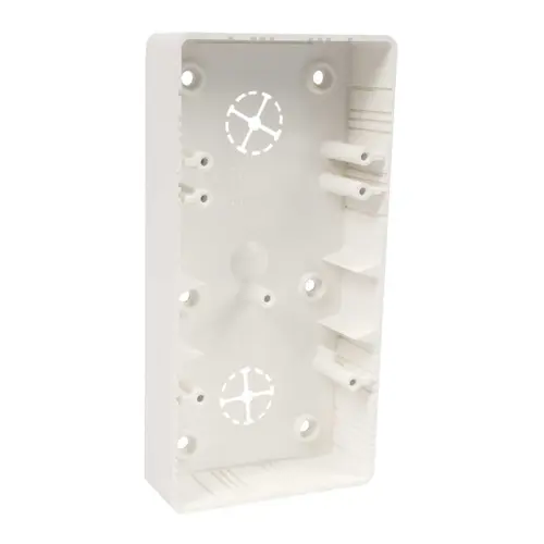 LK 80X28 2R - Junction box, color super white/RAL9003, package - 10/60 pcs