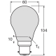 LSSPCLA100D 11W/940 230VGLFRB22DFS1OSRAM