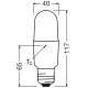LSSPSTICK75D 11W/965 230VFR E27 FS1OSRAM
