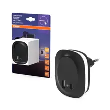 LUNETTA EDGE SEN BL 830 USB A C BK OSRAM
