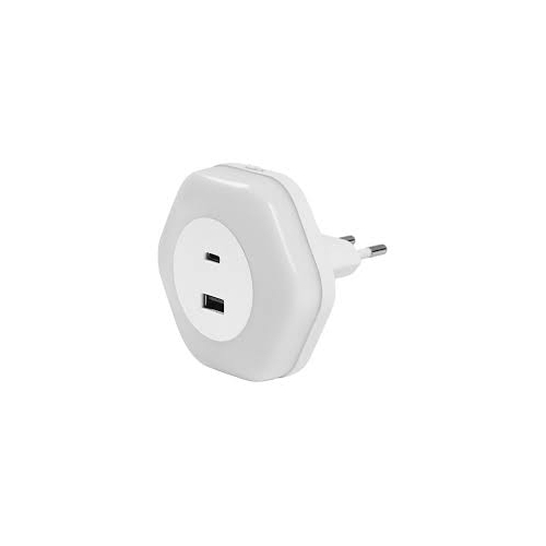 LUNETTA EDGE SEN BL 830 USB A C WT OSRAM