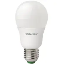 MEGAMAN LED bulb A60 4.8W/40W E27 2700K 470lm NonDim 15Y opal