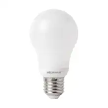 MEGAMAN LED bulb A60 5.3W/40W E27 2800K 470lm NonDim 15Y opal-LG206046-OPv00