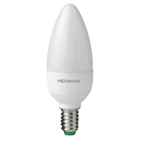 MEGAMAN LED candle B35 2.9W/25W E14 2700K 250lm NonDim 15Y opal