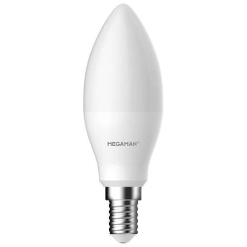 MEGAMAN LED candle B38 7.8W/60W E14 2700K 810lm NonDim 15Y opal