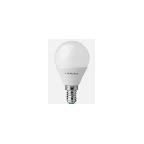 MEGAMAN LED chandelier P45 5.5W/40W E14 2700-1800K 470lm Dim2Warm 25Y opal