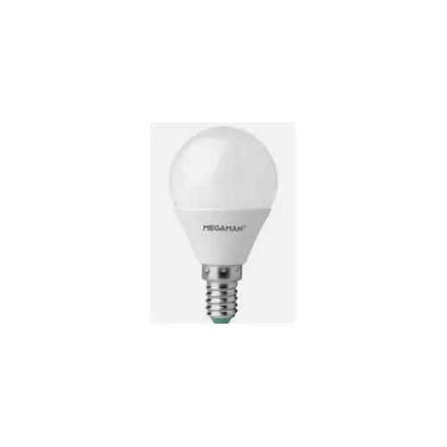 MEGAMAN LED chandelier P45 5.5W/40W E14 2700-1800K 470lm Dim2Warm 25Y opal