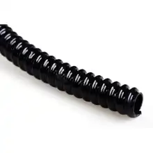 METRODIS flexible tube ENERGY S-130 UV stable, 16mm, black