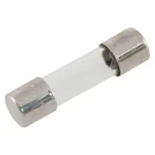 METRODIS fuse. glass T 5A 20X5mm blister-5 pcs