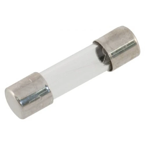 METRODIS fuse. glass T 6.3A 20X5mm blister-5 pcs