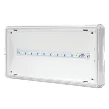 MODUS emergency lighting LED EXIT S Standard SA 1H IP65 additive; white button