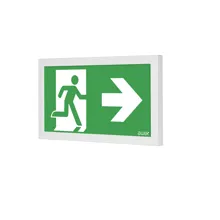 MODUS emergency lighting LED INFINITY-II BW 2W SA/SE/1h. IP40 walls. white