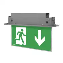 MODUS emergency lighting LED PLEXILED 1x1W SA/3h. IP20 floor; autotest white