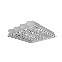 MODUS I 4x18 W aluminum, energy-saving grid, emergency power supply