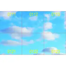 MODUS light panel LED IBP 32W NILlm/840 IP54 80Y DALI ; SKY01 6 pcs