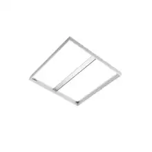 MODUS mounting frame for surface mounting 120x 60 module 600, silver