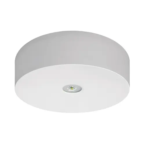 MODUS svít.nouz.LED AXN 1x3W SA/1h. IP42 přisaz. ;U-univ. optika bílá