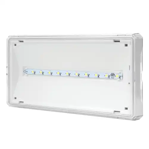 MODUS svít.nouz.LED EXIT BASIC 1W SE/1h. IP65 přisaz;bílá do nízk. teplot