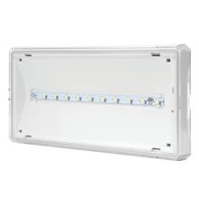 MODUS svít.nouz.LED EXIT STANDARD 1x1W SA/SE/1h. IP65 přisaz; test.tlač. bílá