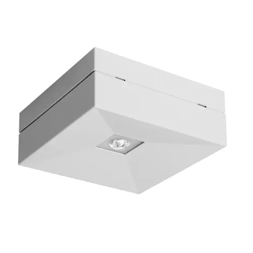 MODUS svít.nouz.LED LOVATO-II 1x1W SE/3h. IP41 přisaz;U-univ.optika bílá
