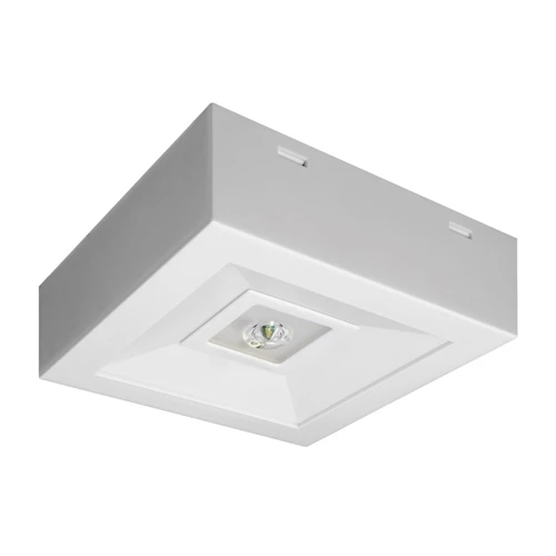 MODUS svít.nouz.LED LOVATO-N 1x3W SE/1h. IP20 přisaz;O-open space optika bílá