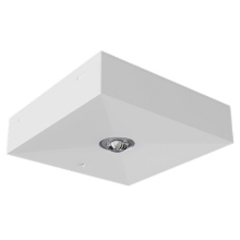 MODUS svít.nouz.LED LOVATO-N 3.0 1W SE/1h. IP20 přisaz; O-open.area.optika černá
