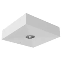 MODUS svít.nouz.LED LOVATO-N 3.0 1W SE/1h. IP20 přisaz; O-open.area.optika černá