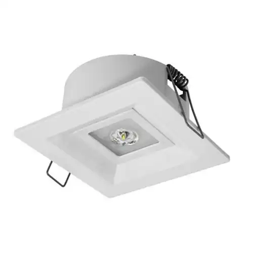 MODUS svít.nouz.LED LOVATO-P 1x3W SA/1h. IP20 podhl;O-open space optika bílá