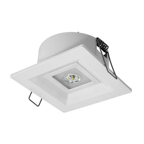 MODUS svít.nouz.LED LOVATO-P 1x3W SA/3h. IP20 přisaz;U-univ.optika autot. bílá