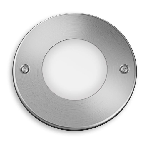 Moss recessed inox 1x3W 230V