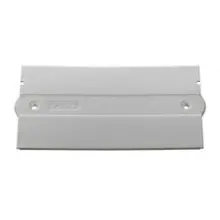 NORD.ALUM end cap for built-in rail, white