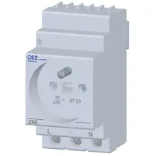 OEZ plinth socket ZSE-03 on DIN rail