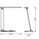 OFFICE LINE DESK BANKER 7WCCT D WT LEDV
