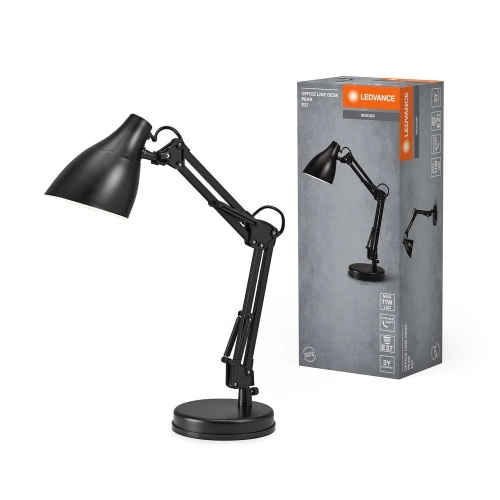 OFFICE LINE DESK PEAR E27BK        LEDV