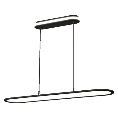 Office Line Panel Ellipse 57W 940 Black