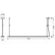 OFFICE LINE SLAB 1.2M 40W840 DIM BKLEDV