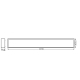 OFFICE LINE WRAP 1.2M 40W 840DIM RCLEDV